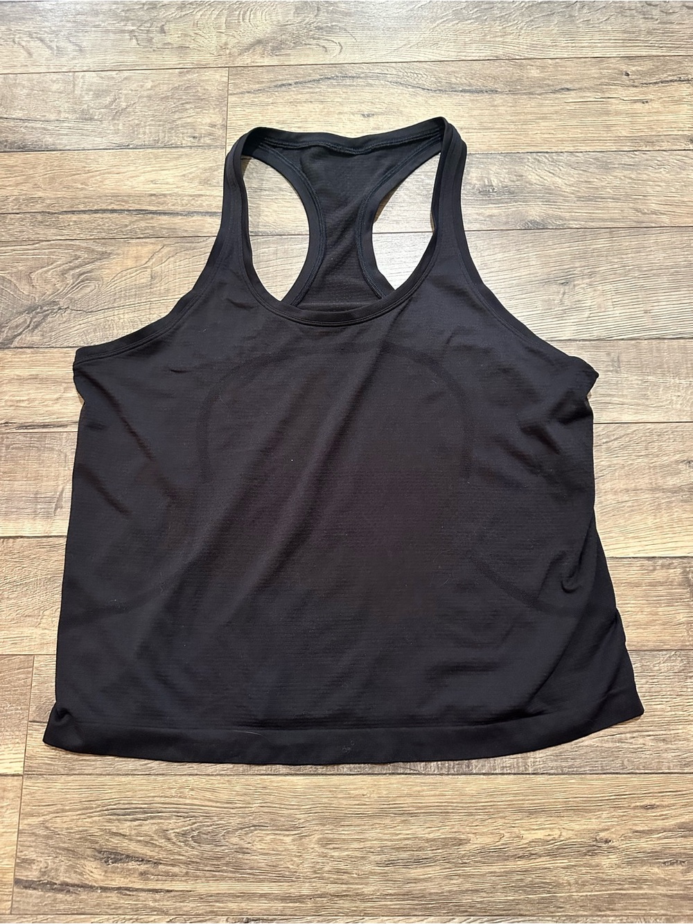 lululemon athletica Black Racerback Performance Tank